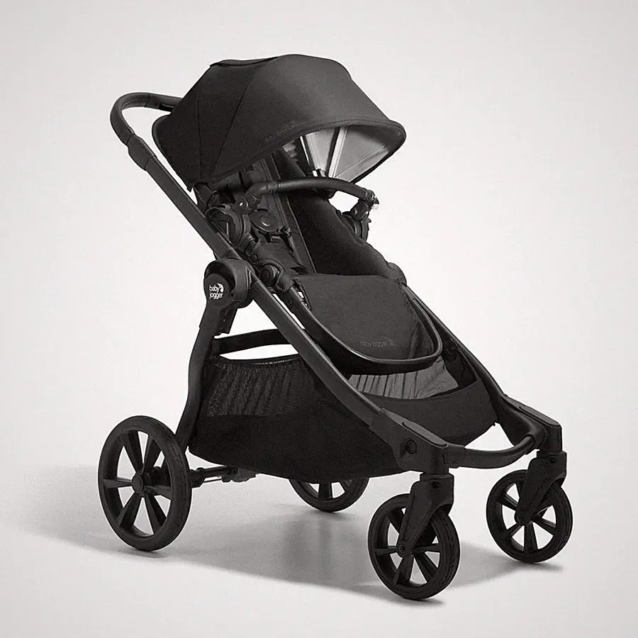 047406178896 BABY JOGGER Wózek City Select 2 modułowy Tencel-Lunar Black BABY JO