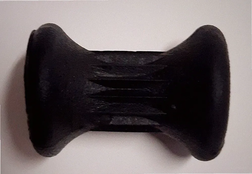 1x Kinderwagen Teutonia Bremsgummi, Kappe für Bremse schwarz