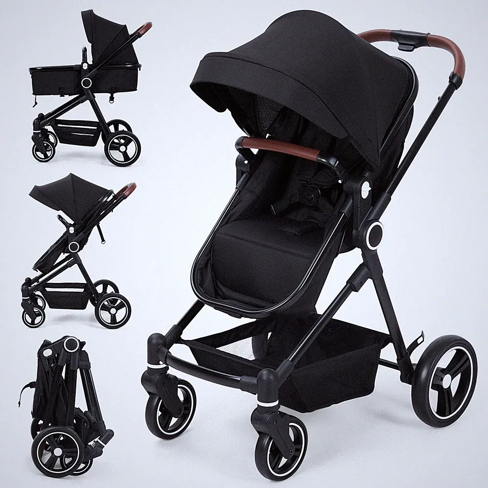 2 in 1 Kinderwagen Babywagen Buggy klappbar wendbar ab Geburt bis 36 Monate