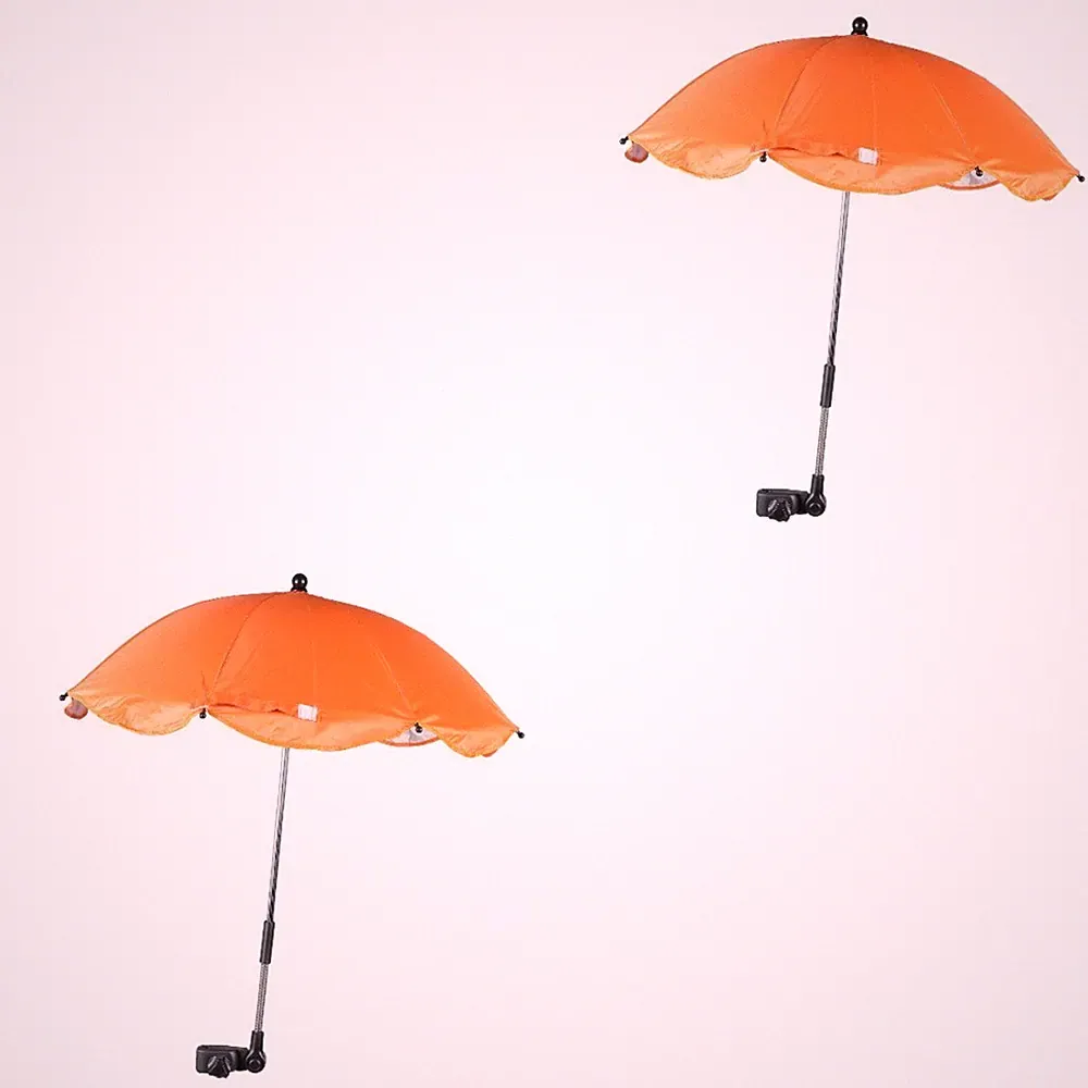 2 PCS Kinderwagen Sonnenschirm Kinderwagensonnenschierm Regenschirm Für