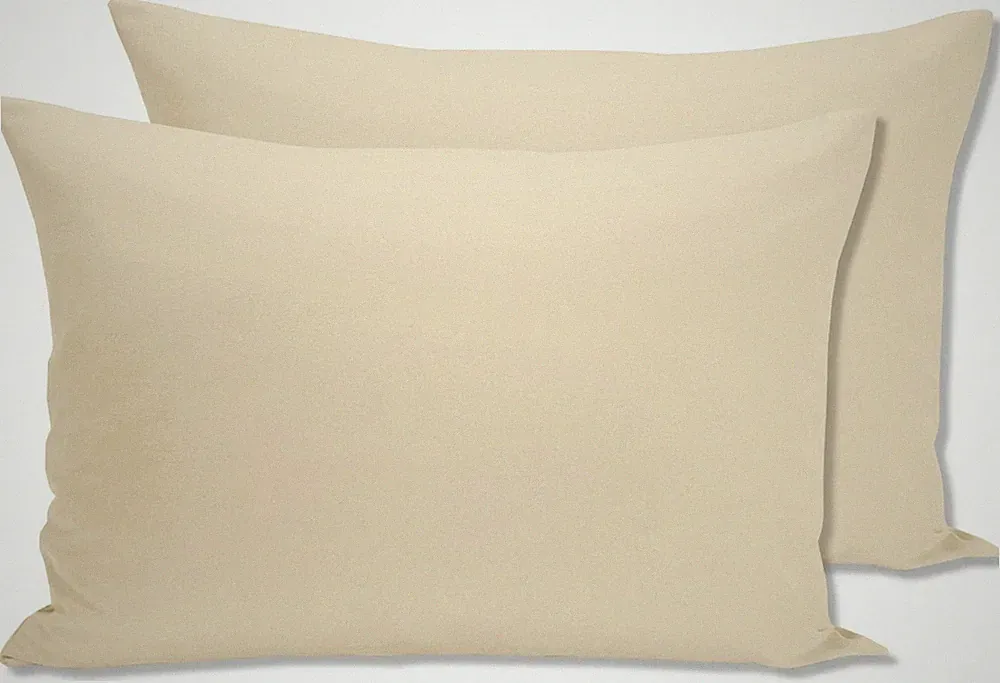 2er Pack Kopfkissenbezug Kissenhülle Kissenbezug 30x50 40x60 40x80 cm Baumwolle