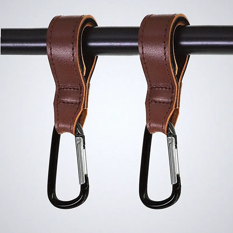 2er Set Kinderwagen Haken Karabinerhaken für Wickeltasche Wickelrucksack Beutel