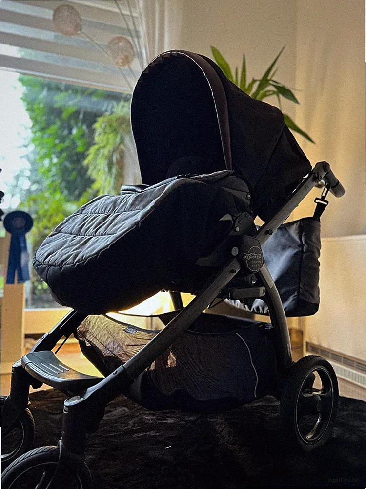 3-1 Kinderwagen Set von Peg Perego Modell: Book Plus S - Schwarz/Grau