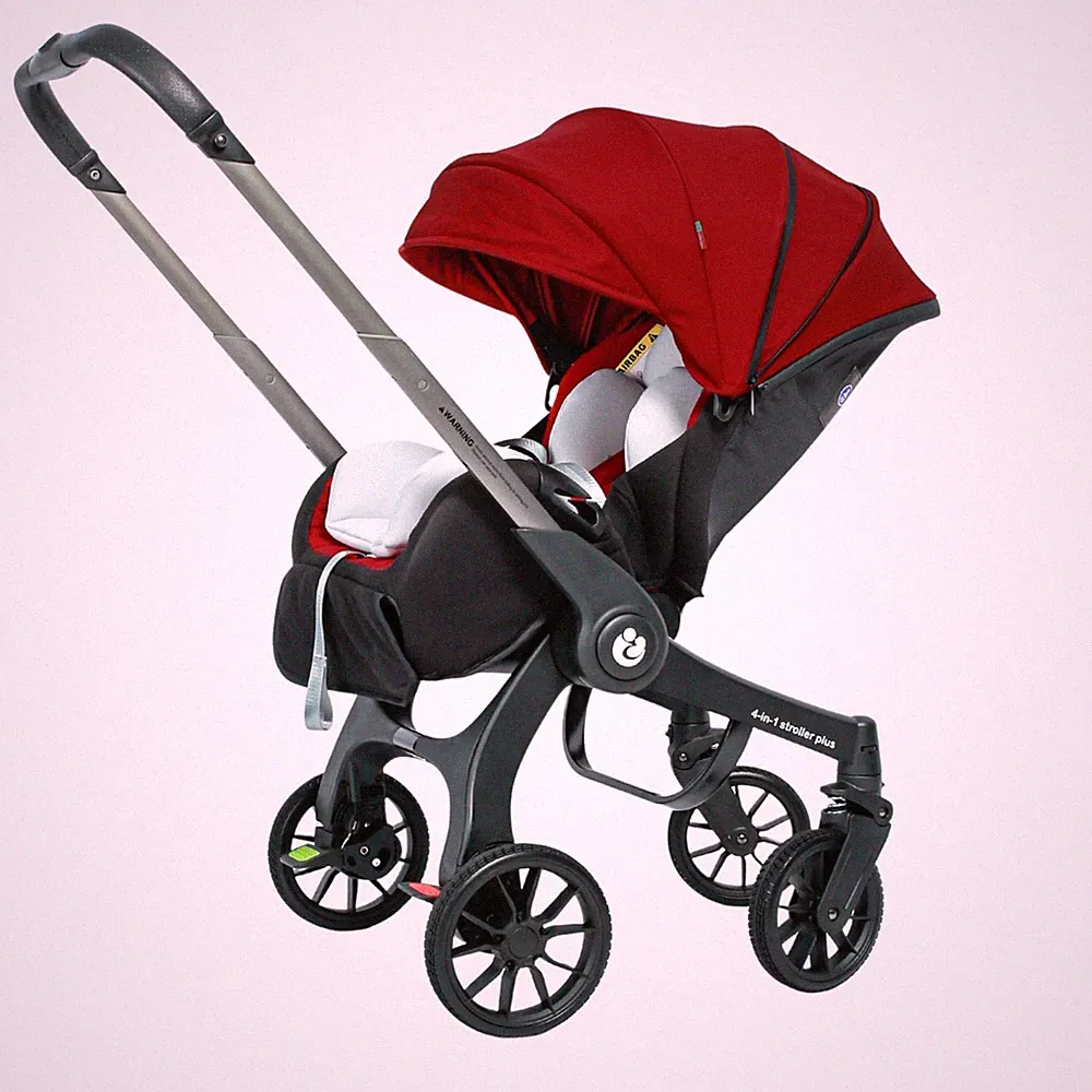 4 in 1 Kinderwagen Komplettset Faltbar Reisebuggy Autositz bis 20kg 5 Farben NEU