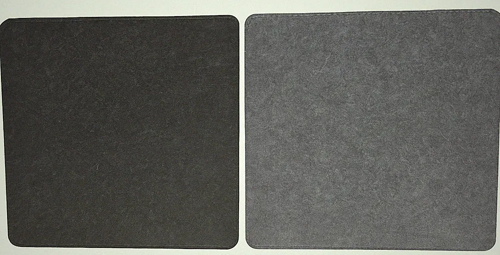 4 Stück Sitzauflage grau Filz 35cm Sitzkissen Stuhlkissen Tischauflage Unterlage
