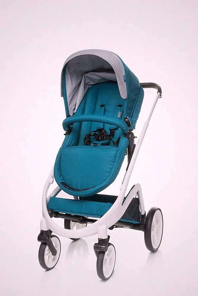 4BABY Kinderwagen 2in1 Cosmo mit 1Hand faltbar, sitz vorne oder hinten