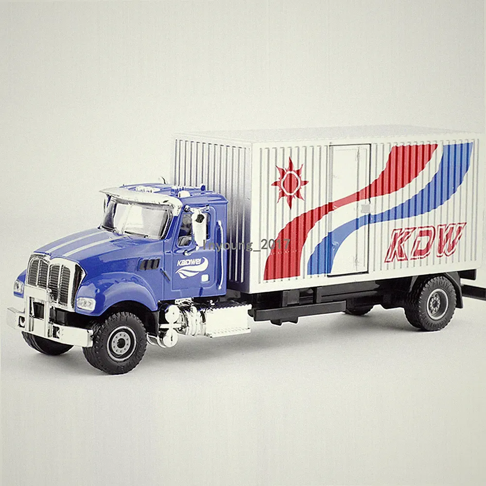 7.3" Containerwagen Modellauto Die Cast Lieferwagen Spielzeug fur Kinder Junge