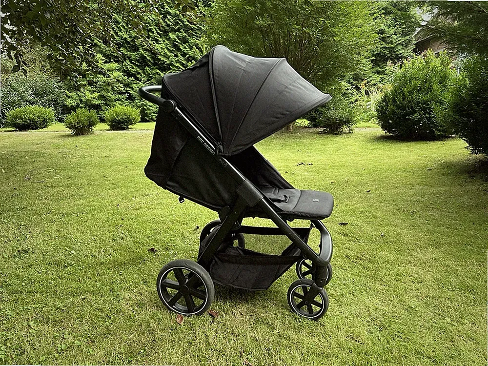 ABC Design Buggy Avus Ink (schwarz) Inkl. Stabilisierung des Aufbewahrungskorbes
