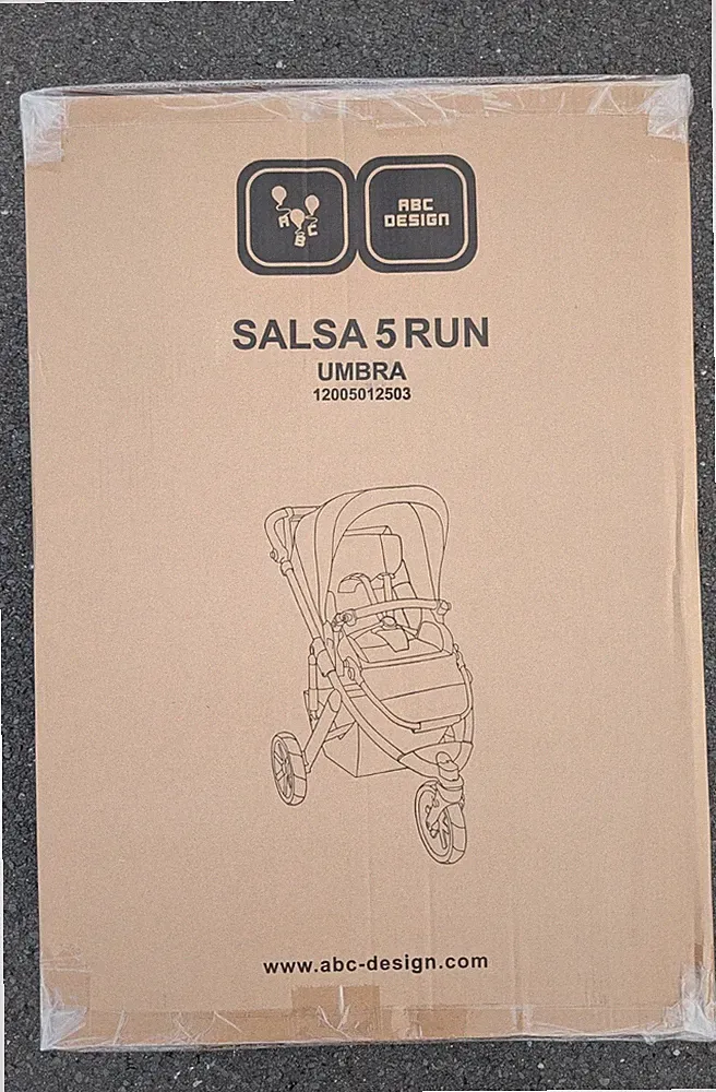 ABC Design Jogger Jogging Kinderwagen SALSA 5 RUN Umbra NEU OVP