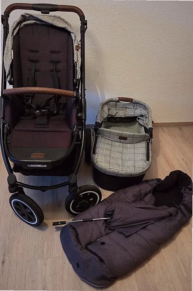 ABC Design Kombi-Kinderwagen Samba - Babywanne + Sportsitz + Zubehör