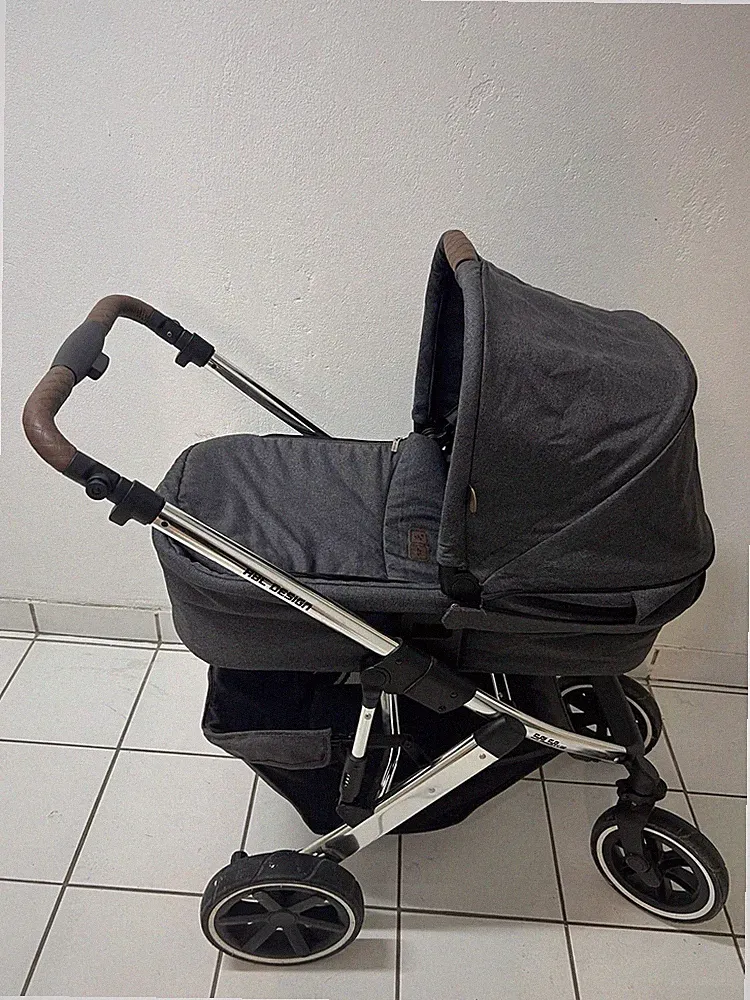 ABC Design Salsa 4 Air Diamond Edition Kombikinderwagen - Asphalt 2020