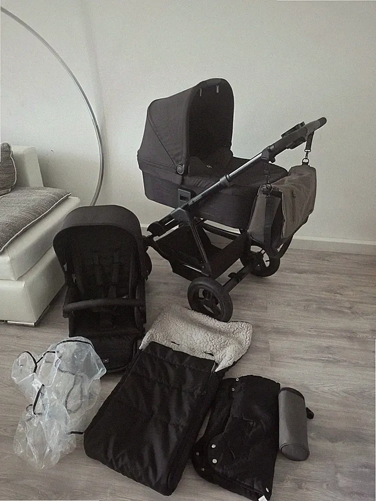 ABC Design Viper 4 ,2IN1 kombikinderwagen Schwarz