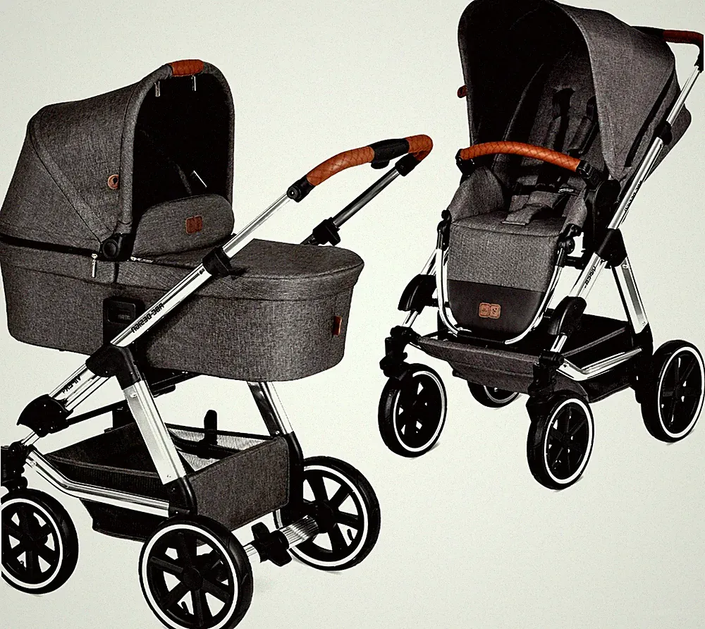 ABC Design Viper 4 Kinderwagen 3-in-1 Crow - grau - Neu