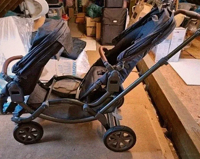 ABC Design Zoom Geschwisterkinderwagen, Zwillinge, Streit + Viel Zubehör