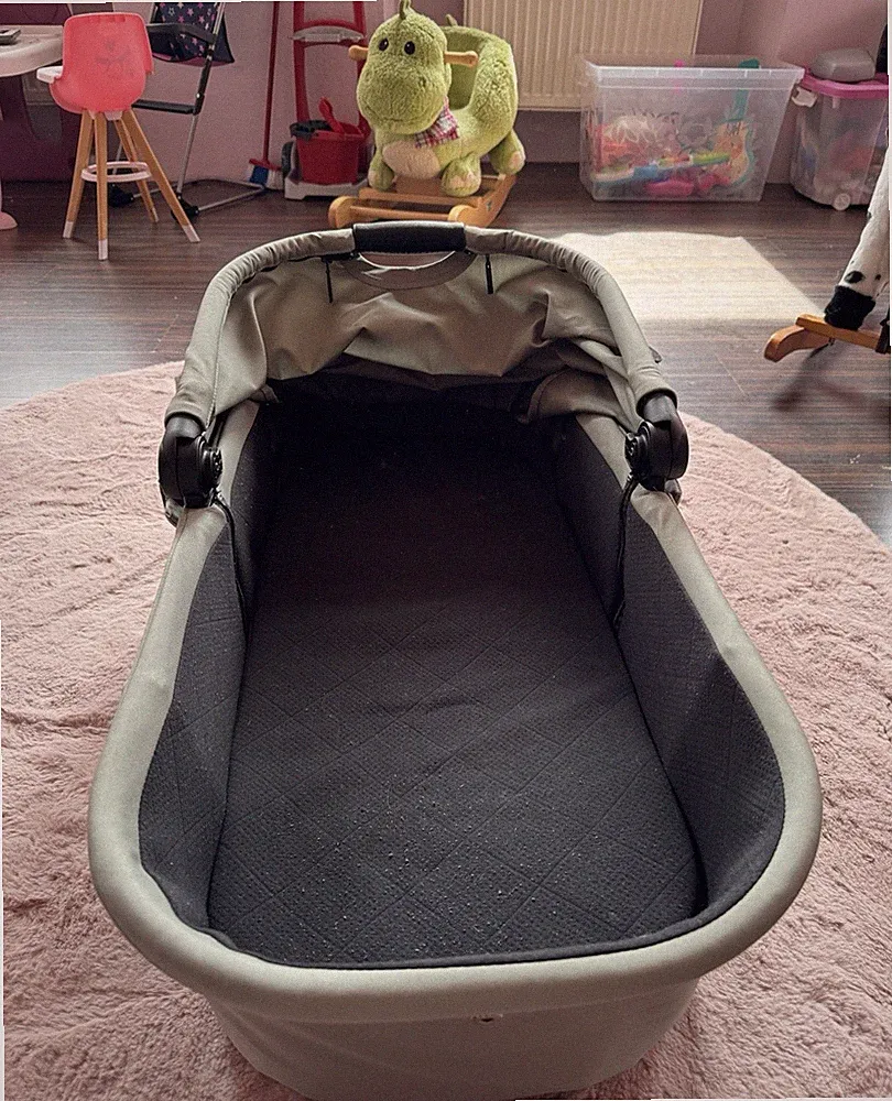ABC Design Zoom Zwillings-/Geschwisterwagen 2 Sitze Babywanne klappbar grün