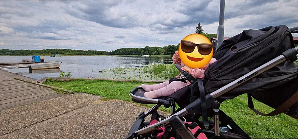 ABC Kinderwagen Samba Air 2021, mit Babyschale,Buggyaufsatz, Autositz & Tasche