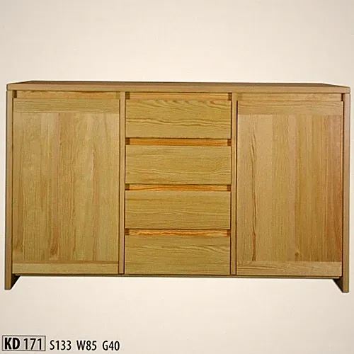Anrichte Massive Kommode Möbel Kommoden Echtholz Lowboard Neu Sideboard Schrank