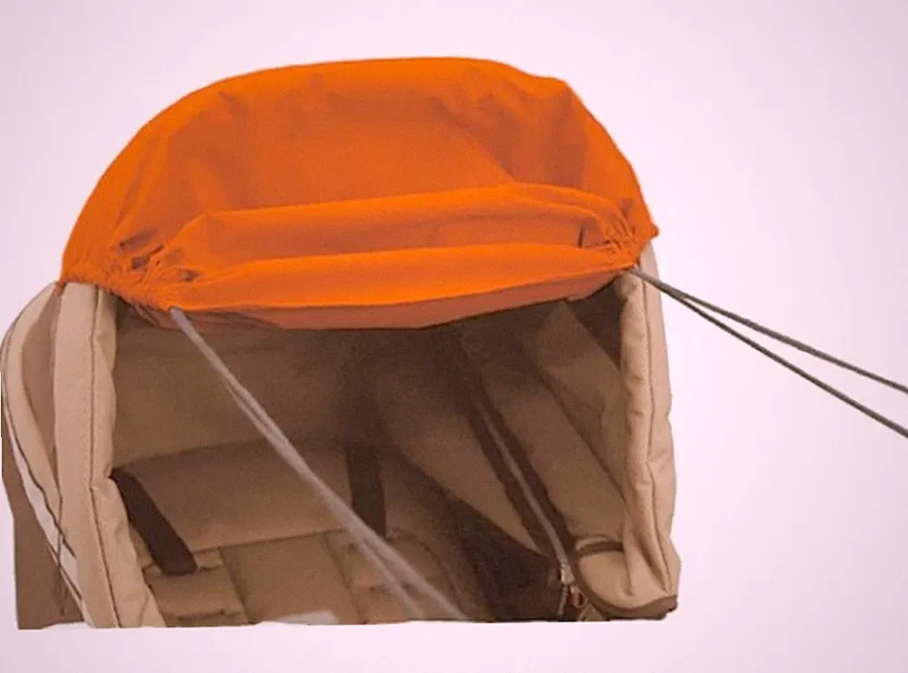ASMI Sonnensegel UV 50+ Sonnenschutz für Kinderwagen + Buggy statt Sonnenschirm