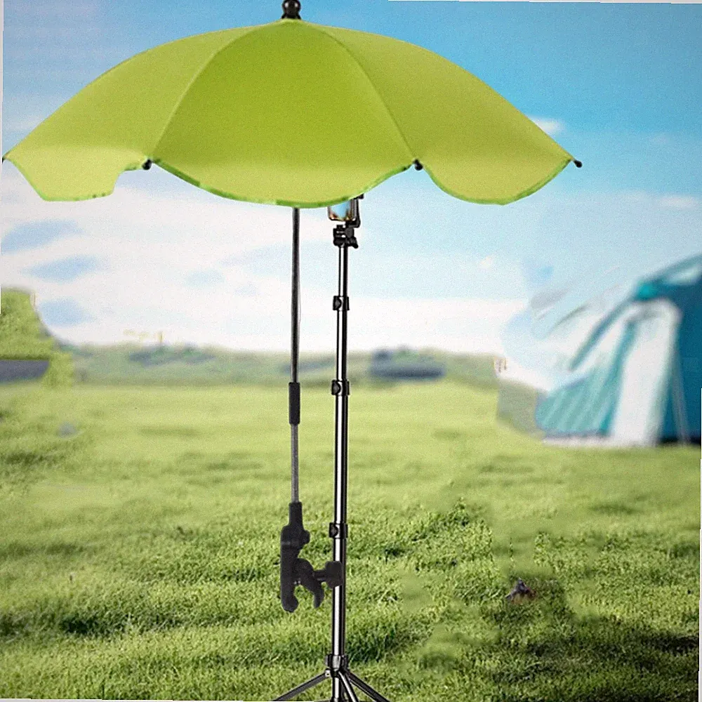 Aufsteckbarer Sonnenschirm für Kinderwagen, tragbarer Pflanzenschatten