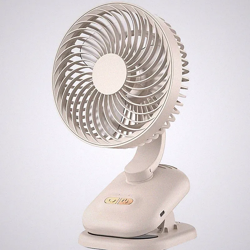 Aufsteckventilator Kinderwagen Ventilator 120° Horizontal Oszillation Vier Gesc