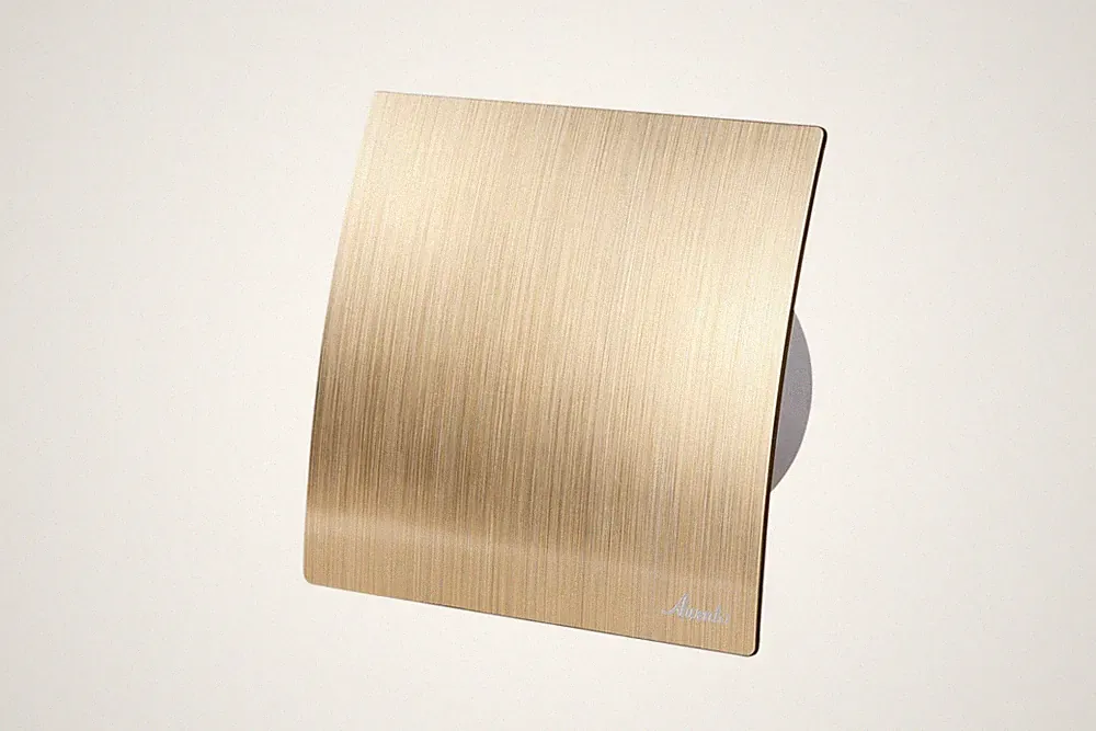 Automatischer Abluftventilator Bewegungssensor Silent Escudo Gold 125mm Lüfter