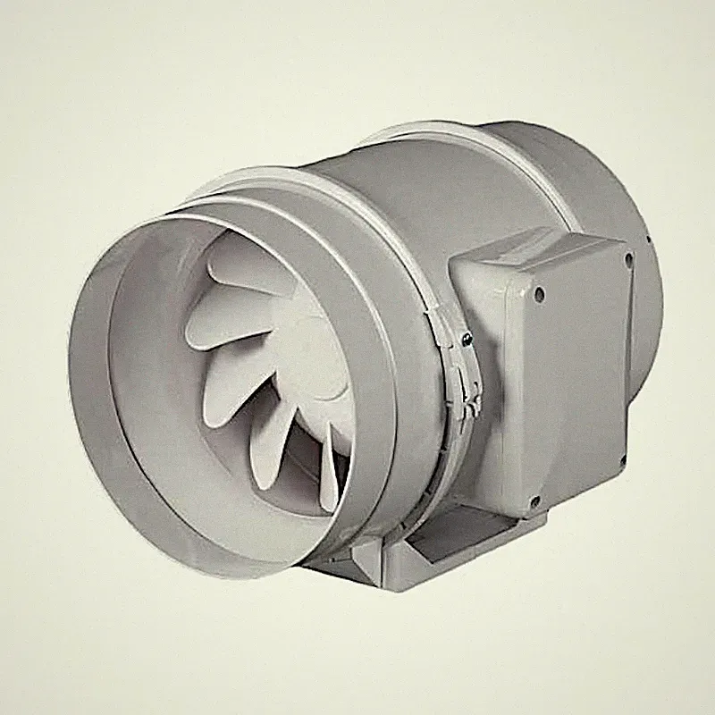 Axialer Rohrventilator D 100mm Abluft Rohrlüfter Wohnraum Lüftung Raulüftung