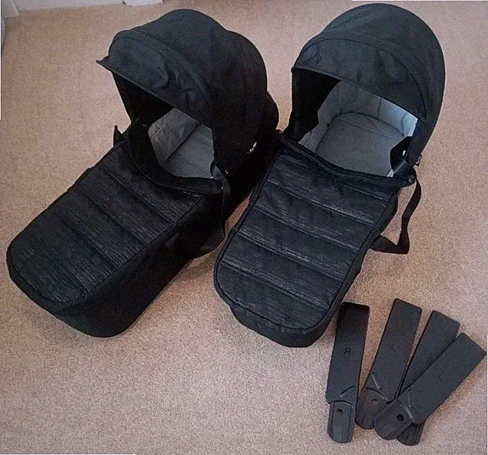 Baby Jogger Babywanne Stubenwagen mit Adapter für City Tour 2 Doppel x 2 Artikel