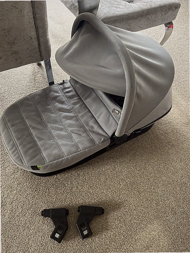 Baby Jogger City Mini 2 GT2 Babywanne mit Adaptern inklusive für Einzelkinderwagen