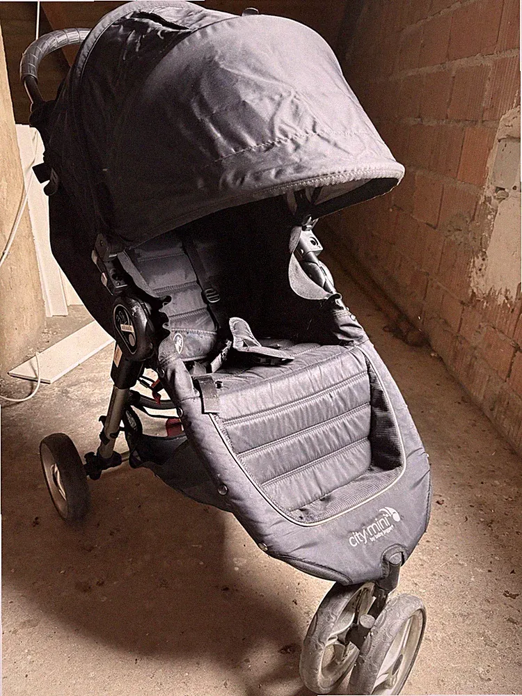 Baby Jogger City Mini Black/Gray Kinderwagen Einsitzer Seat Kinderwagen