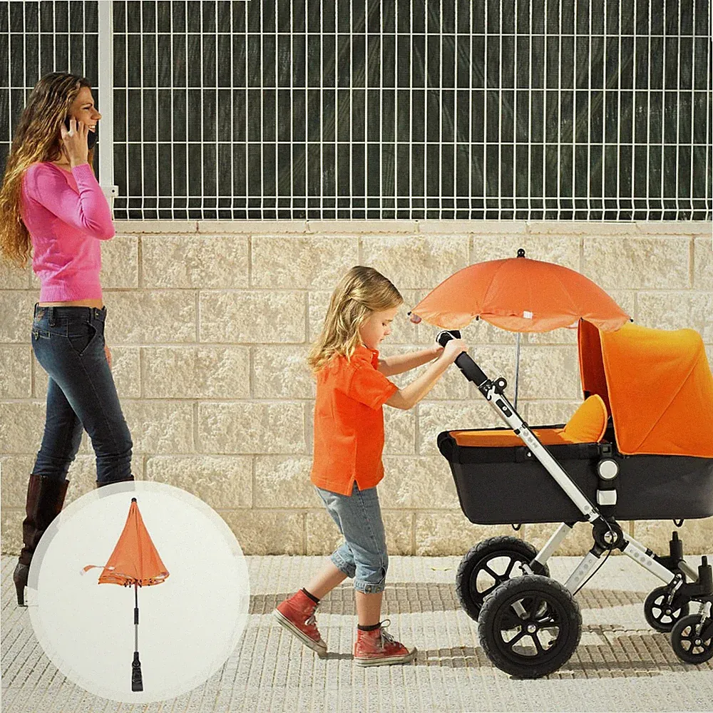 Baby Kinderwagen Sonnenschirm Mit Klemme Kinderwagen-Regenschirm
