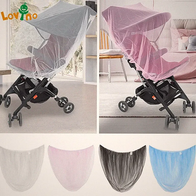 Baby Kleinkind Kinderwagen Moskitonetz volle Mesh Abdeckung atmungsaktiv