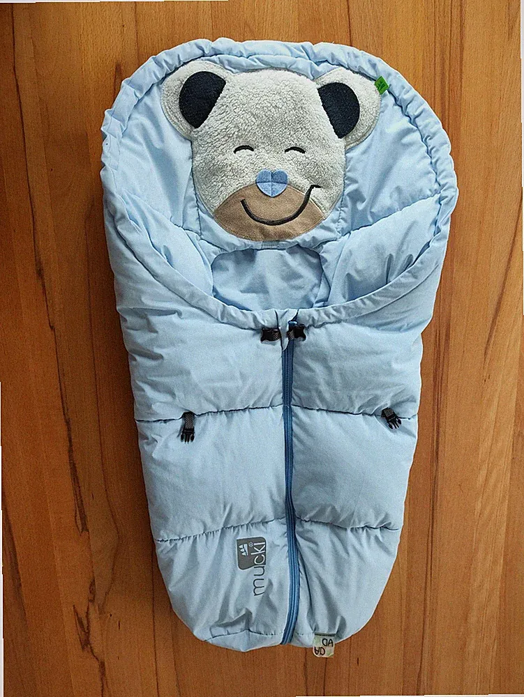 Baby Wintersack für Buggy, Kinderwagen oder Auto Kindersitz der Marke Mucki