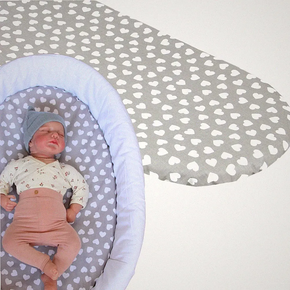BABYLUX Spannbettlaken Kinderwagen Baby Spannbetttuch Wiege Stuben Bettlaken S
