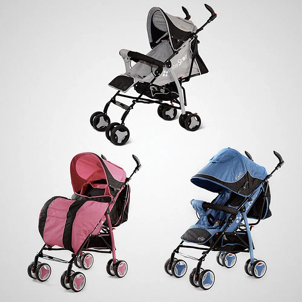 BabyStar Kinderwagen Buggy Kindersportwagen Babywagen Jogger - 3 Farben + GRATIS