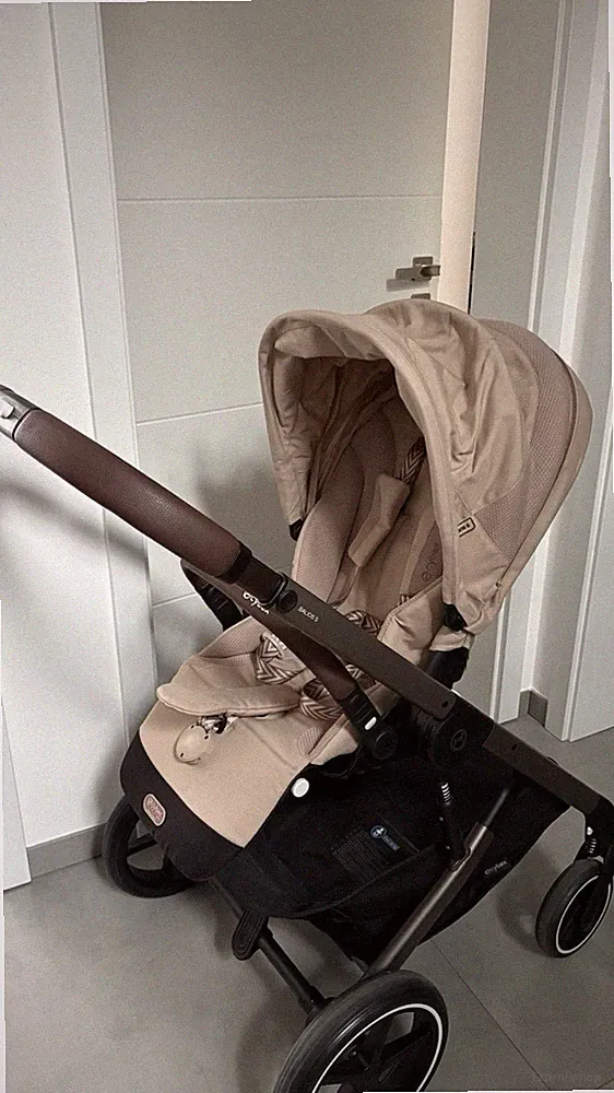 Balios S Lux Kinderwagen / Buggy von Cybex In Almond Beige Wie Neu
