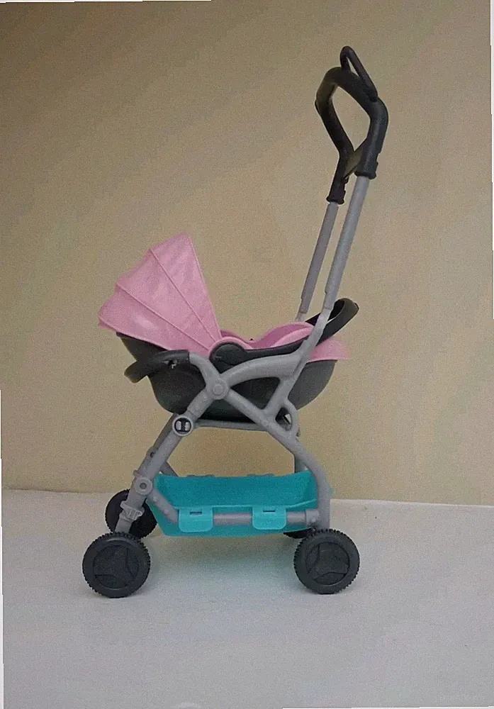 Barbie Skipper Babysitting Spielset Ersatzteile - Buggy Kinderwagen Autositz Kinderwagen Korb