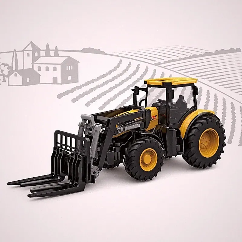 Bauern Lkw Spielzeug Kinder Traktor 1:24 Bodenfahrzeug Kunststoff robust