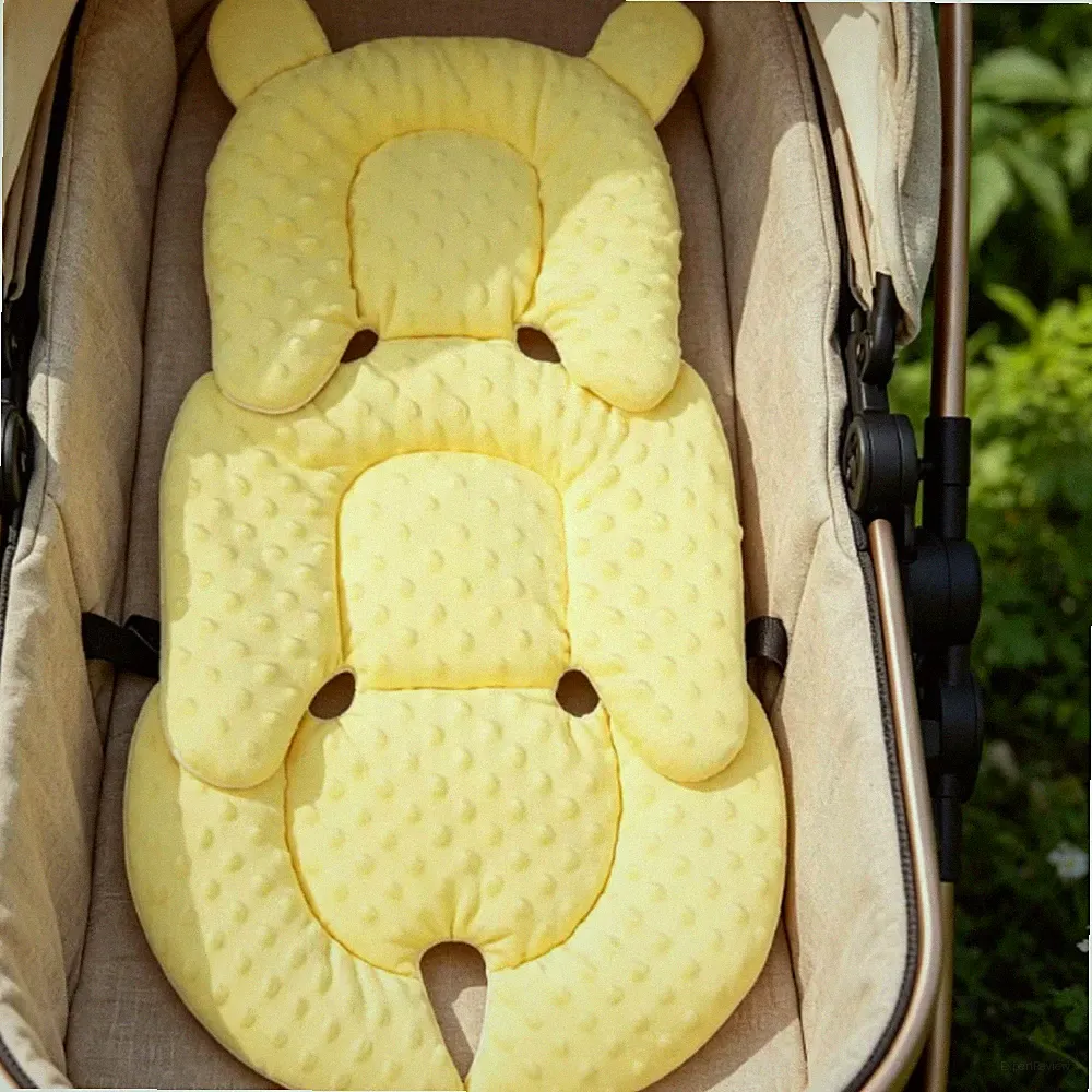 baumwollene Kinderwagenmatte bequem Kinderwagen-Sitzeinlage waschbar für