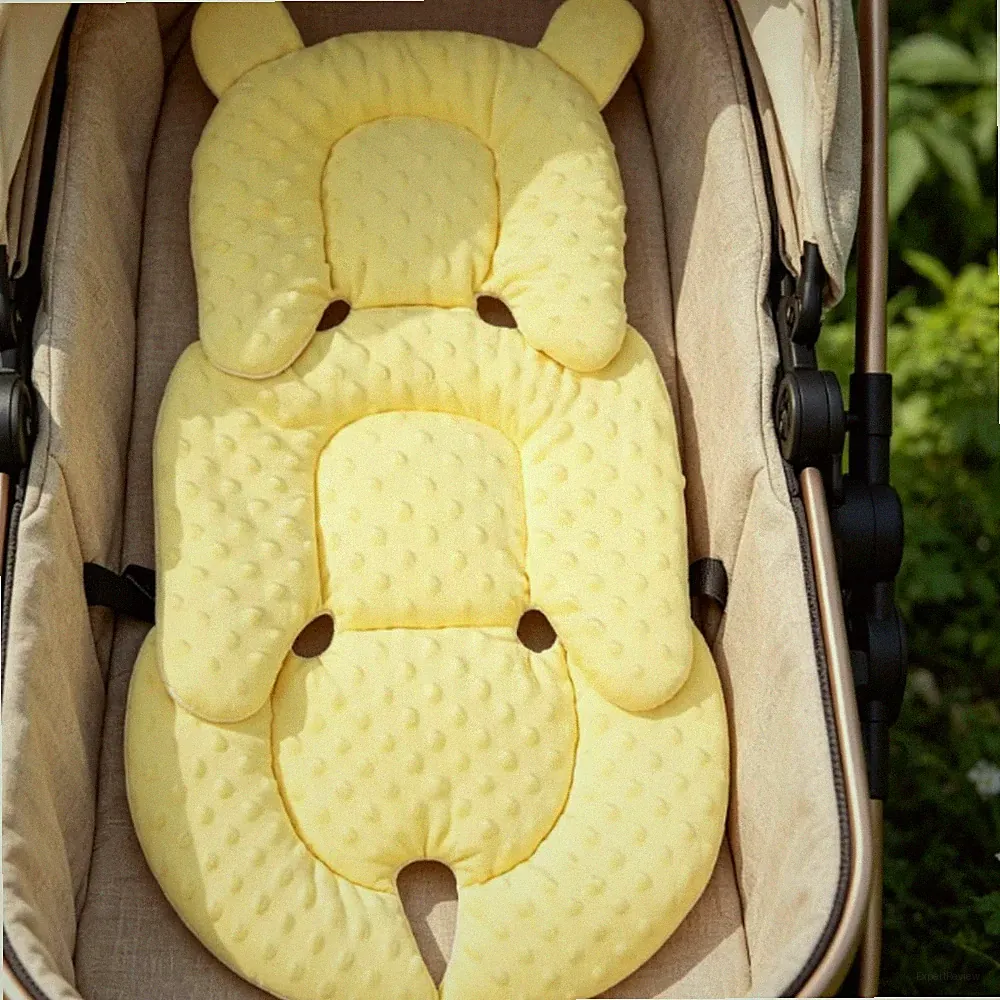 baumwollene Kinderwagenmatte weich Kinderwagen-Sitzeinlage hautfreundlich