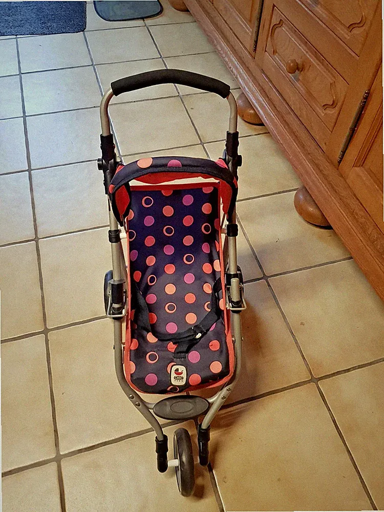 Bayer Chic 2000 Jogging Buggy Puppenwagen Kinderwagen TOP
