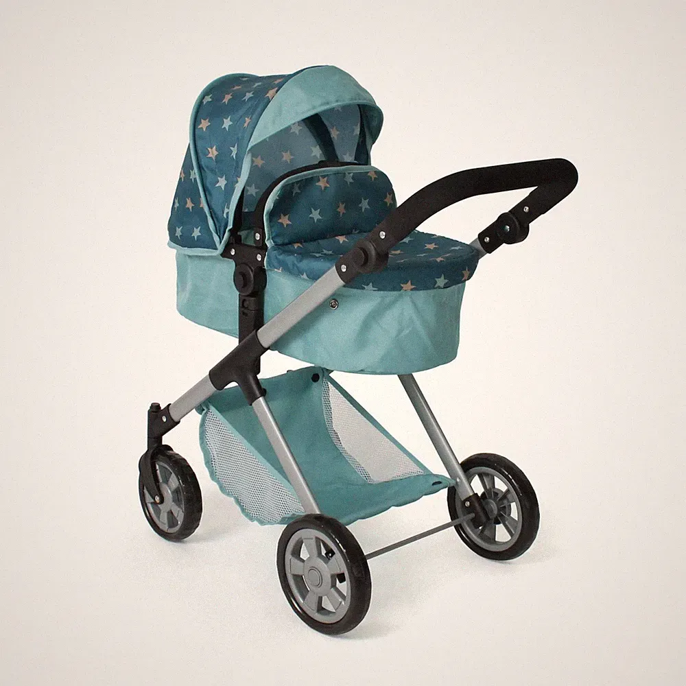 Bayer CHIC 2000 Kombi-Puppenwagen Mila Sternchen türkis NEU