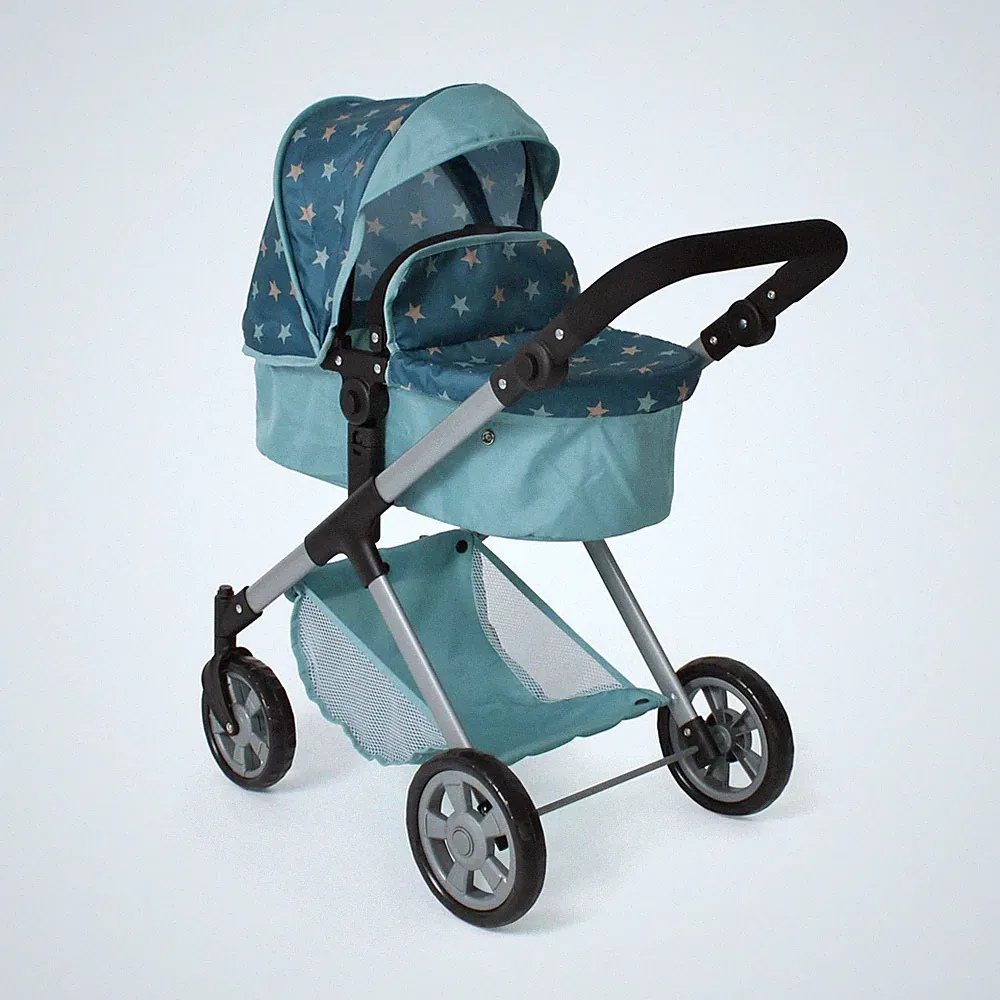 Bayer CHIC 2000 Kombi-Puppenwagen Mila Sternchen türkis TOP