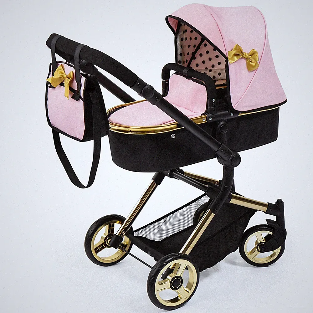 Bayer Design Kombi-Puppenwagen Vario gold