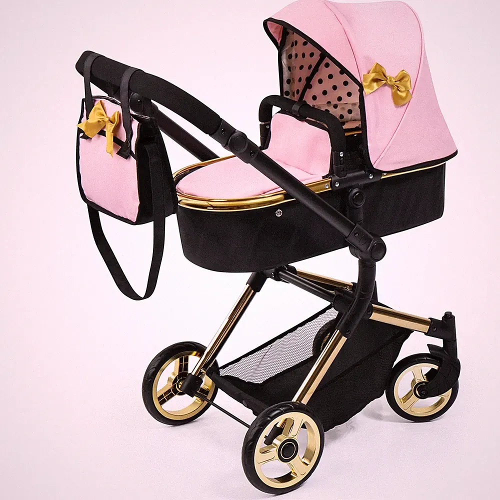 Bayer Design Kombi-Puppenwagen Vario gold NEU