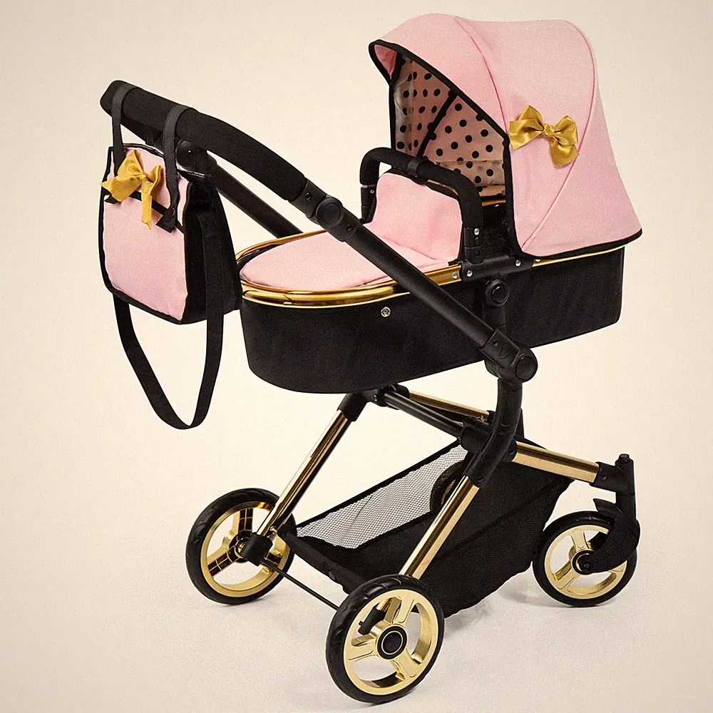 Bayer Design Kombi-Puppenwagen Vario gold NEU