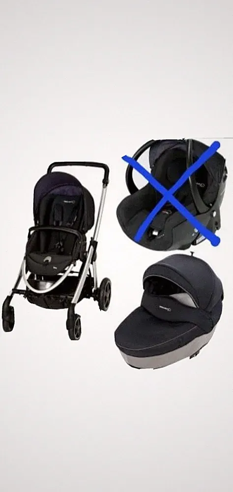Bebeconfort Kinderwagen und Windoo Babywanne