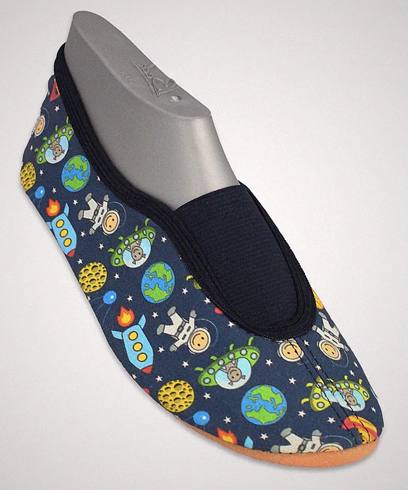 Beck Gymnastikschuh Turnschuh Kinder Turnen Haus Schuhe für Jungen 289 Space