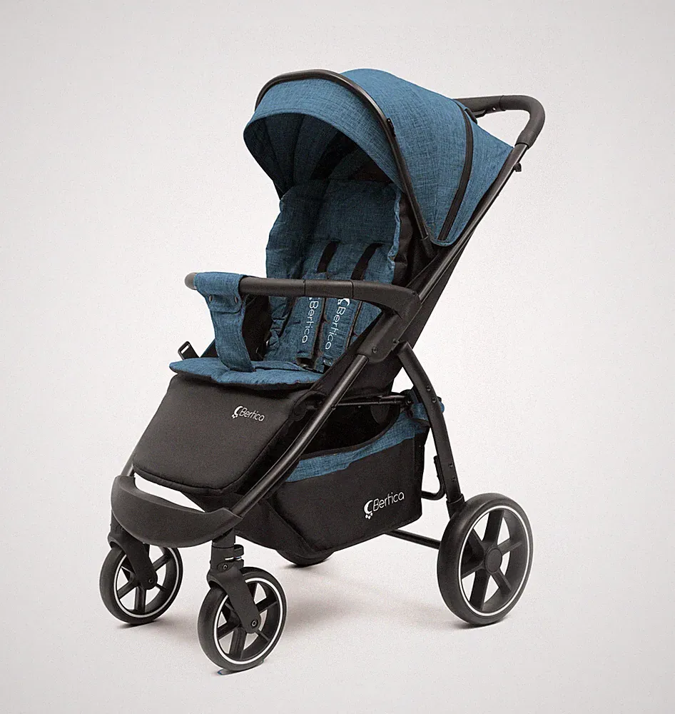 BERTICA B-ONE 2.0® Buggy Kinderwagen 0-36 M Sportwagen Jogger Liegeposition