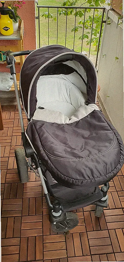 BeYou V3 Kinderwagen (Teutonia) mit diversem Zubehör