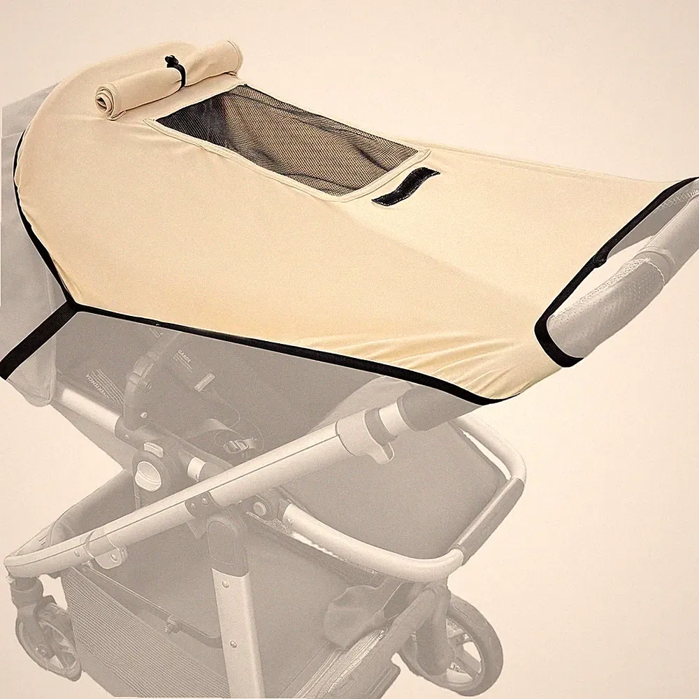 Bighan Universal Sonnensegel für Kinderwagen Sonnenschutz mit UV Schutz